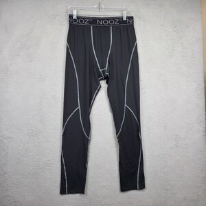 Nooz Leggings Men 3XL Black Compression Baselayer Active Performance Stretch NWT